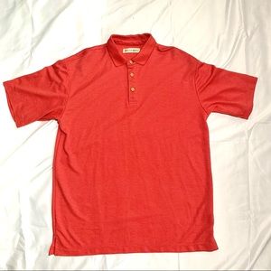 Jamaica Jaxx Men's Medium Polo Button Up Pink